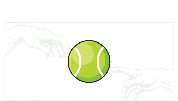 Tennis Ball For Tennis Player Tennis Player To Tennis V-Neck T-Shirt