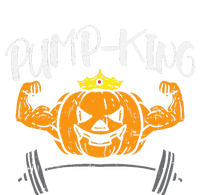 PumpKing Pumpkin Pun Halloween Costume Gym Weightlifting Tie-Dye T-Shirt