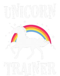 Rainbow Unicorn Trainer Easy Costume Halloween Funny V-Neck T-Shirt