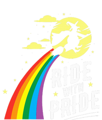 Ride With Pride LGBT Gay Lesbian Witch Halloween Long Sleeve Shirt