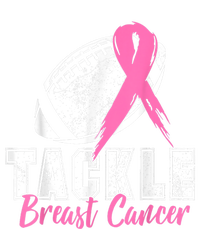 Tackle Football Pink Ribbon Breast Cancer Awareness Kids Hoodie