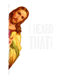 Funny Quote Jesus Meme I Heard That Christian God Ceramic Bell Ornament