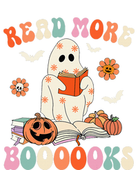 Groovy Read More Books Cute Ghost Boo Funny Halloween Spooky Women's T-Shirt