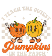 I Teach The Cutest Pumpkins In The Patch Retro Teacher Fall Insulated Varsity Jacket