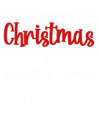 Funny Christmas Yorkshire Terrier Dog Gift Women's Tri-Blend 3/4-Sleeve Raglan Shirt