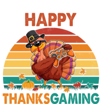 Vintage Retro Happy Thanksgiving Gaming Dabbing Turkey Gamer Cute Gift Ladies Long Sleeve Shirt