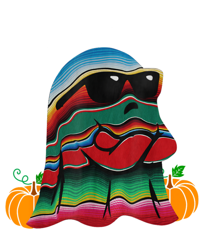 No Me Ghosta Funny Mexican Halloween Ghost Women's Perfect Tri Tunic Long Sleeve Shirt