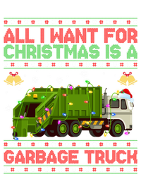 Funny Ugly All I Want For Christmas Is A Garbage Truck Meaningful Gift Short Acrylic Beanie