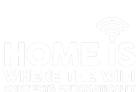 HOME IS WHERE THE WIFI FUNNY Coaster