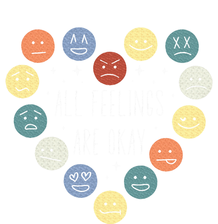 All Feelings Are Okay Mental Health Awareness Month Emotion 16 in Basic Backpack