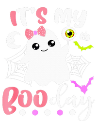 Funny Its My Boo Day Cute Halloween Birthday Ghost Pink Bow T-Shirt