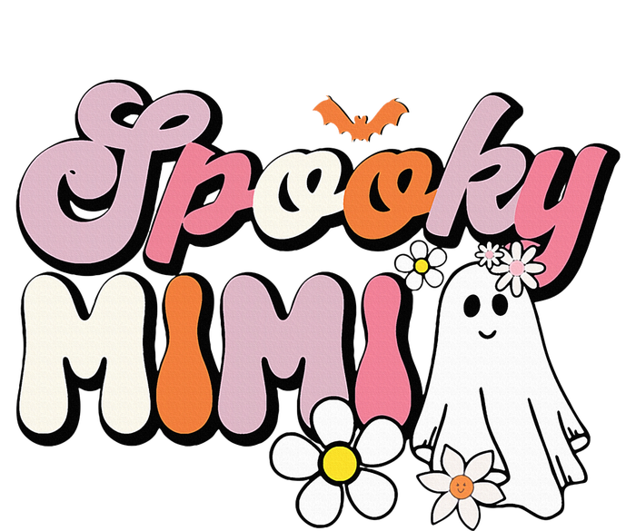 Groovy One Spooky Mimi Mama Grandma Witch Mom Halloween T-Shirt