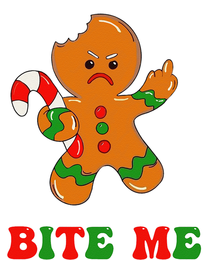 Funny Gingerbread Man Bite Me Christmas Cookie Costume Cute Coaster