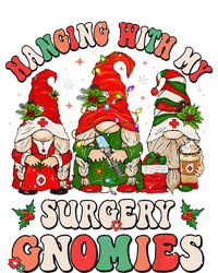 Hanging With My Surgery Gnomies Christmas Surgical Nurse Women's Flannel Pajama Set