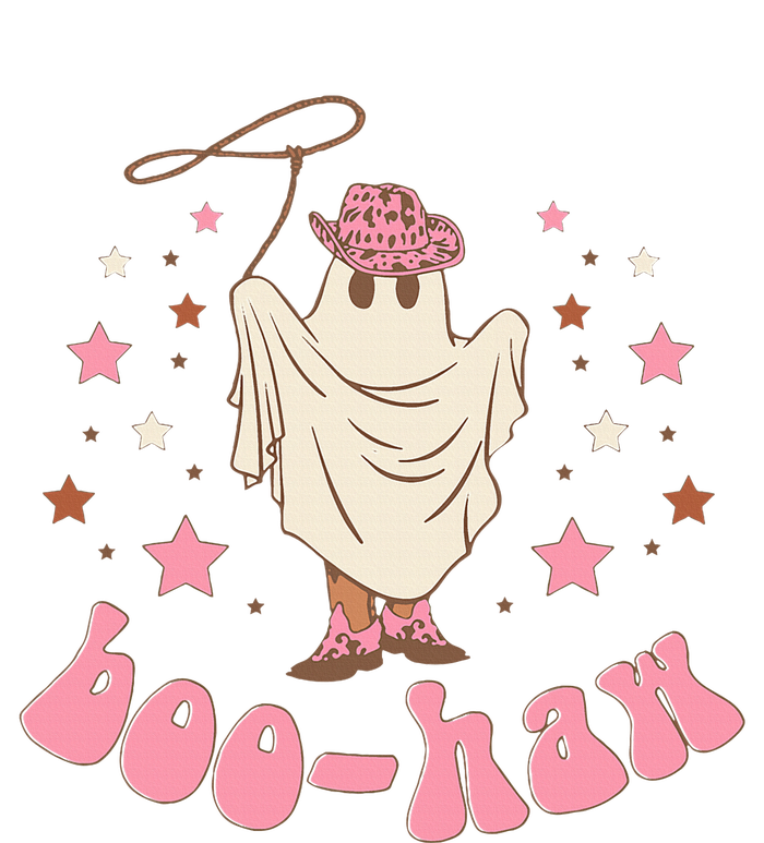 Halloween Boo Haw Ghost Western Cowboy Cowgirl Funny Spooky T-Shirt