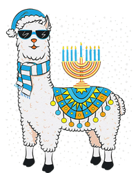 Hanukkah Llama Cute Alpaca Chanukah Christmas For Funny Insulated Varsity Jacket