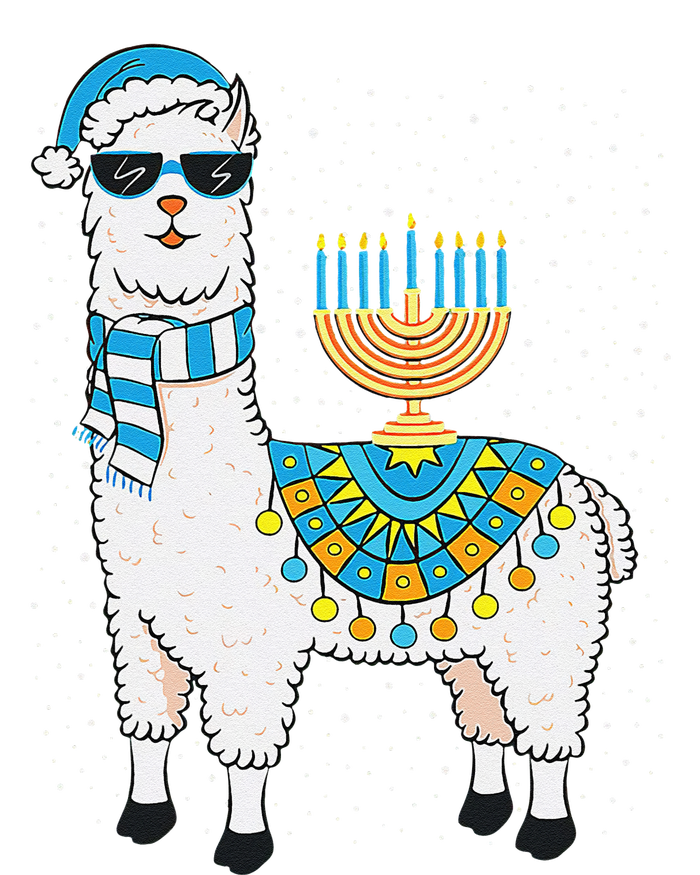 Hanukkah Llama Cute Alpaca Chanukah Christmas For Funny Insulated Varsity Jacket