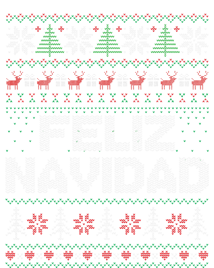 Feliz Navidad Mexican Spanish Funny Christmas Ugly Funny Kids Hoodie