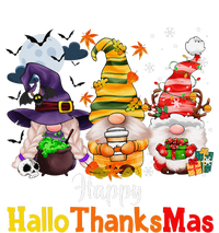 Halloween Gnomes Happy HalloThanksMas Thanksgiving Christmas Cute T-Shirt