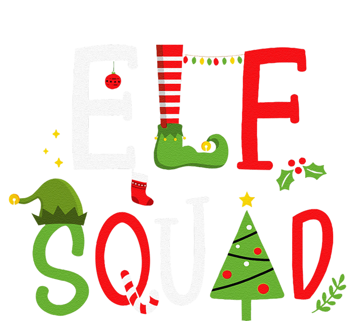 Elf Squad For Family Christmas Pajamas Or Xmas Pj Costume Kids Long Sleeve Shirt