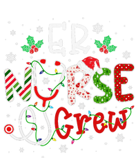 ER Christmas Nurse Crew Funny Nursing Christmas Pattern Sweatshirt Cinch Pack Bag