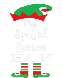 Funny The Spoiled Rotten Elf Christmas Matching Family Tie-Dye T-Shirt