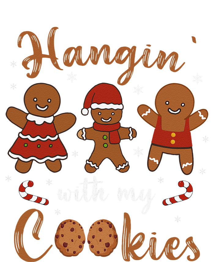 Hanging With My Cookies Cute Christmas Teacher T-Shirt