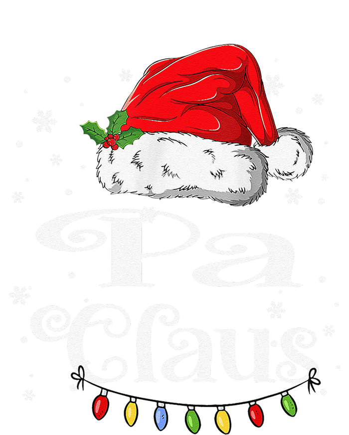 Funny Pa Claus Christmas Family Matching Pajama Xmas Light T-Shirt