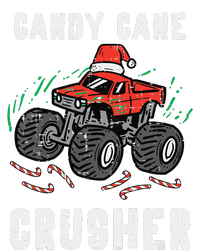 Funny Christmas Monster Truck Candy Cane Crusher Xmas Tall Long Sleeve T-Shirt