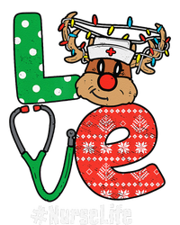 Funny Christmas Nurse Stethoscope Christmas Reindeer Nurse T-Shirt