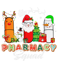 Funny Pills Christmas Lights Pharmacy Crew Reindeer Santa Bumper Sticker