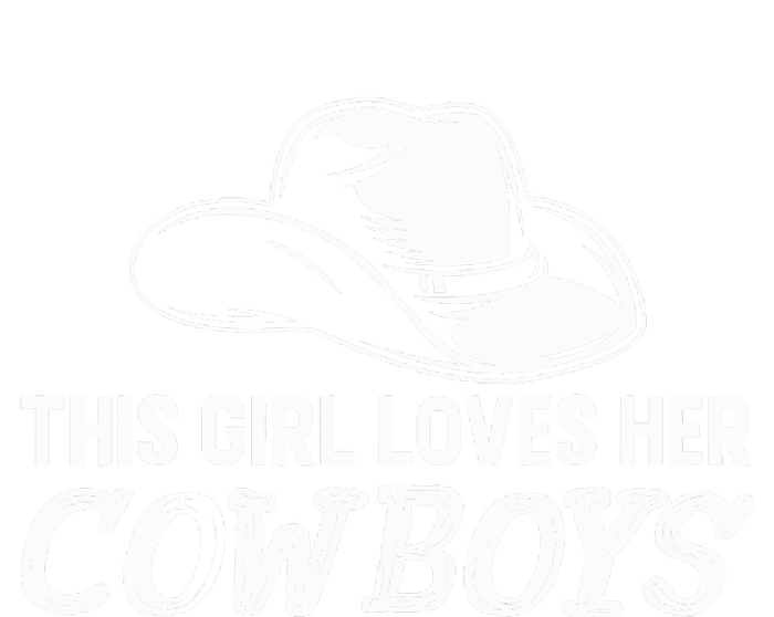 Wo This Girl Loves Her Cowboy Cute Texas Dallas T-Shirt