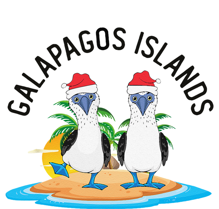 Galapagos Islands Blue Footed Booby Bird Christmas Premium T-Shirt