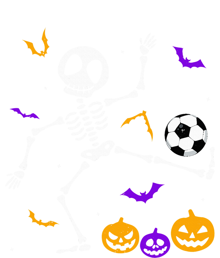 Retro Halloween Soccer Player Skeleton Soccer Lover T-Shirt