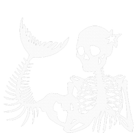 Skeleton Mermaid Halloween T-Shirt