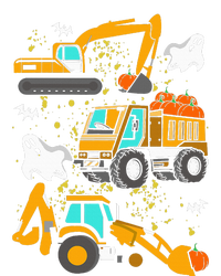 Construction Vehicle Halloween Crane Truck Pumpkin T-Shirt