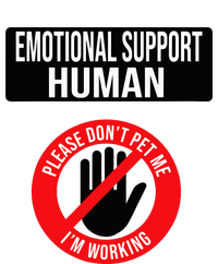 Emotional Support Human Halloween Costume Do Not Pet Me 25L Jumbo Tote