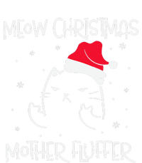 MEOW CHRISTMAS MOTHER FLUFFER Pajama Xmas Funny Cat Metallic Star Ornament