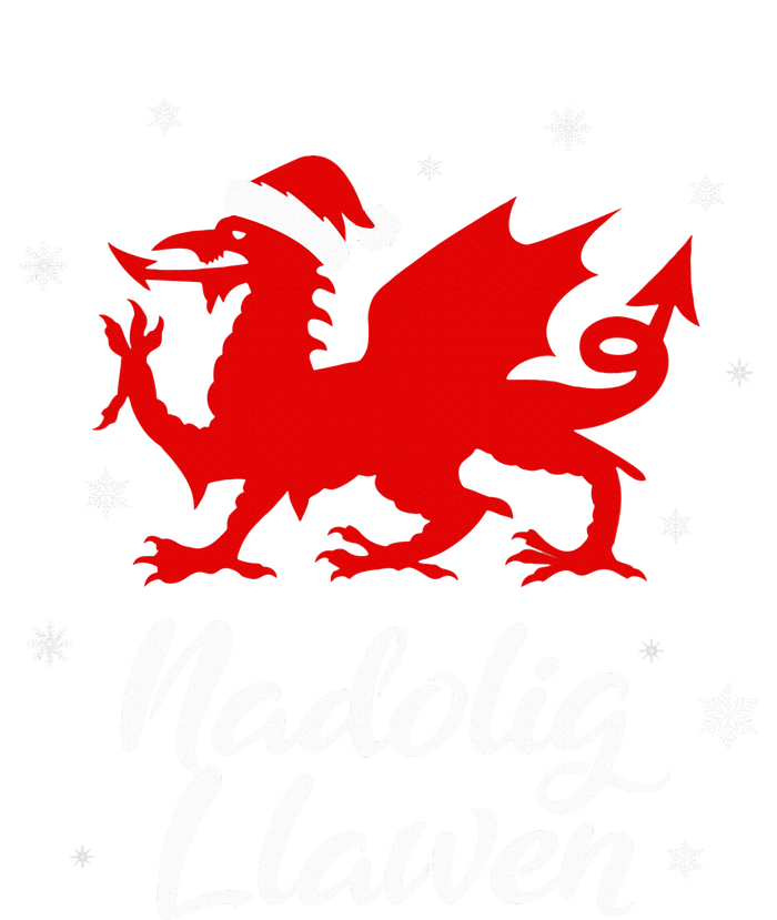 Nadolig Llawen Wales Welsh Cymru Merry Christmas Dragon Sustainable Beanie