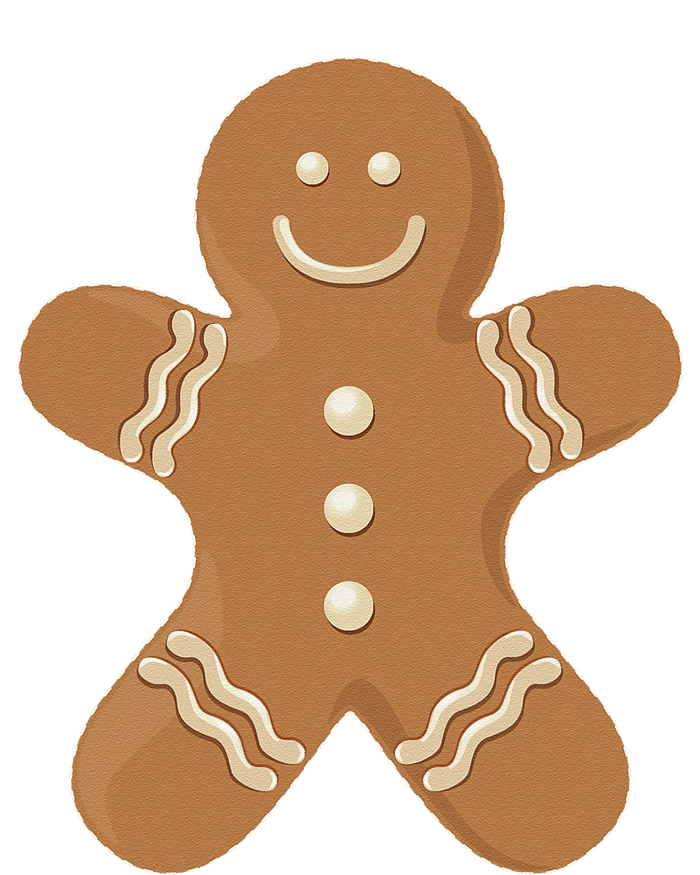 Gingerbread Man Cookie Biscuit Funny Food Christmas Gifts Sweatshirt Cinch Pack Bag