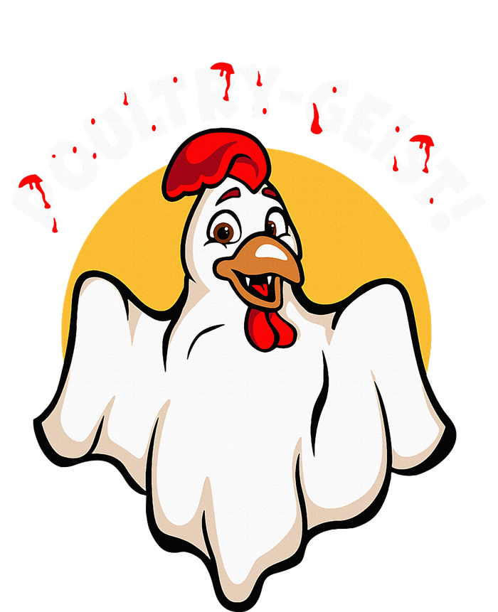 PoultryGeist Scary Halloween Ghost Chicken Toddler T-Shirt