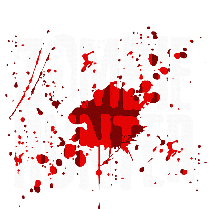 Funny Zombie Hunter Design For Halloween Hunting Tall Sweatshirt