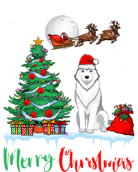 Husky Dog Wearing Santa Hat Xmas Merry Christmas Husky Gift Zip Tote Bag