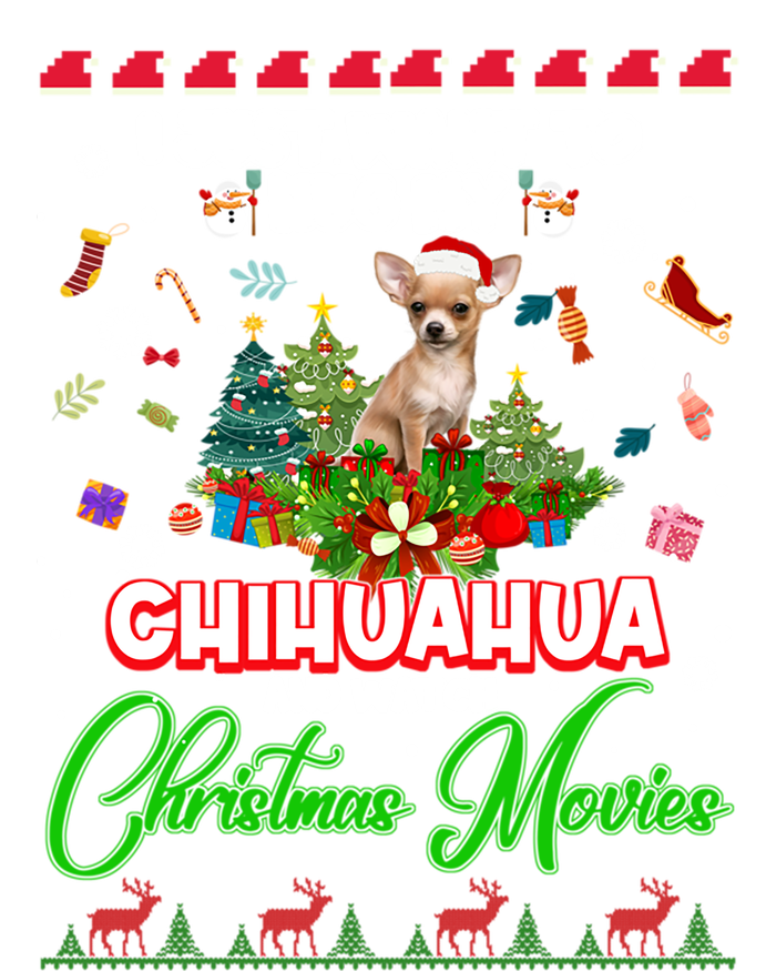 I Just Want To Hug My Chihuahua Dog And Watch Christmas Gift Hoodie