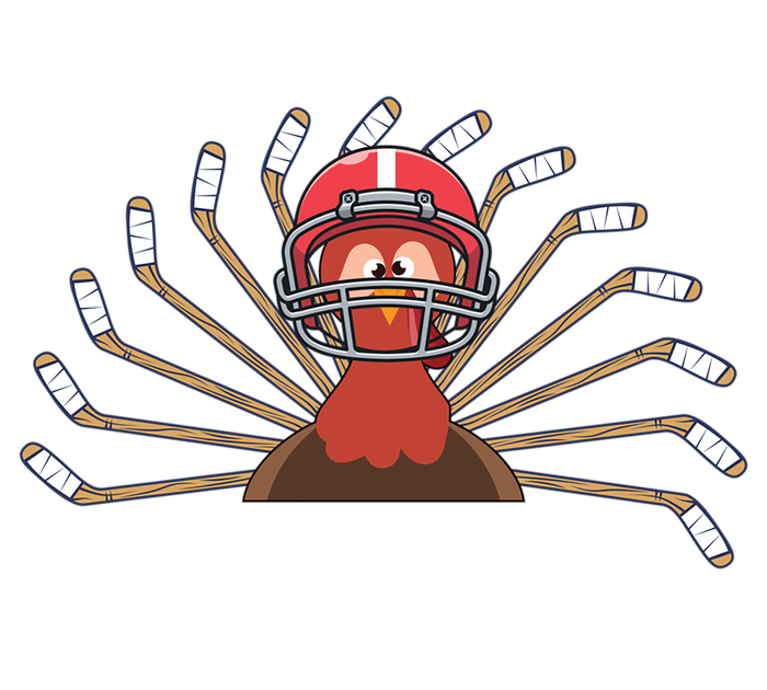 Ice Hockey Thanksgiving Turkey Playing Hockey Gift Ladies Essential Flowy Tank