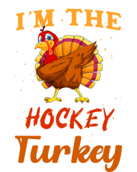 Im The Hockey Turkey Funny Thanksgiving Matching Family Great Gift Women's Racerback Tank