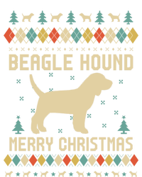 Beagle Hound Ugly Christmas Sweater Vinatge Retro Gift Poster