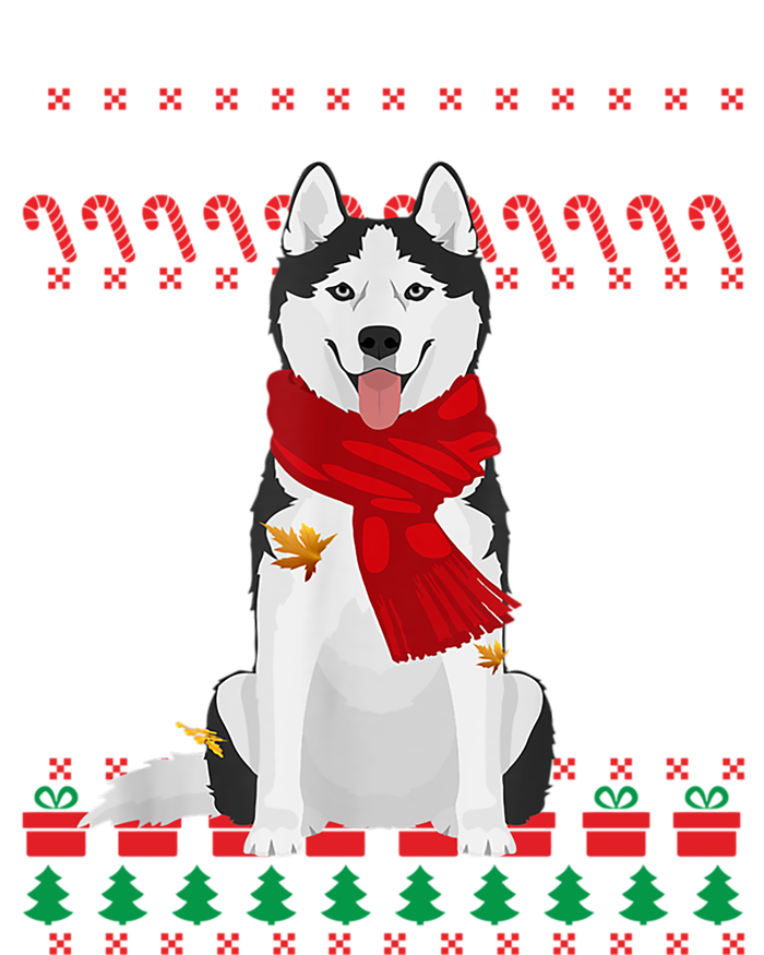 Funny Siberian Husky Ugly Christmas Sweater Husky Christmas Gift Toddler Sweatshirt