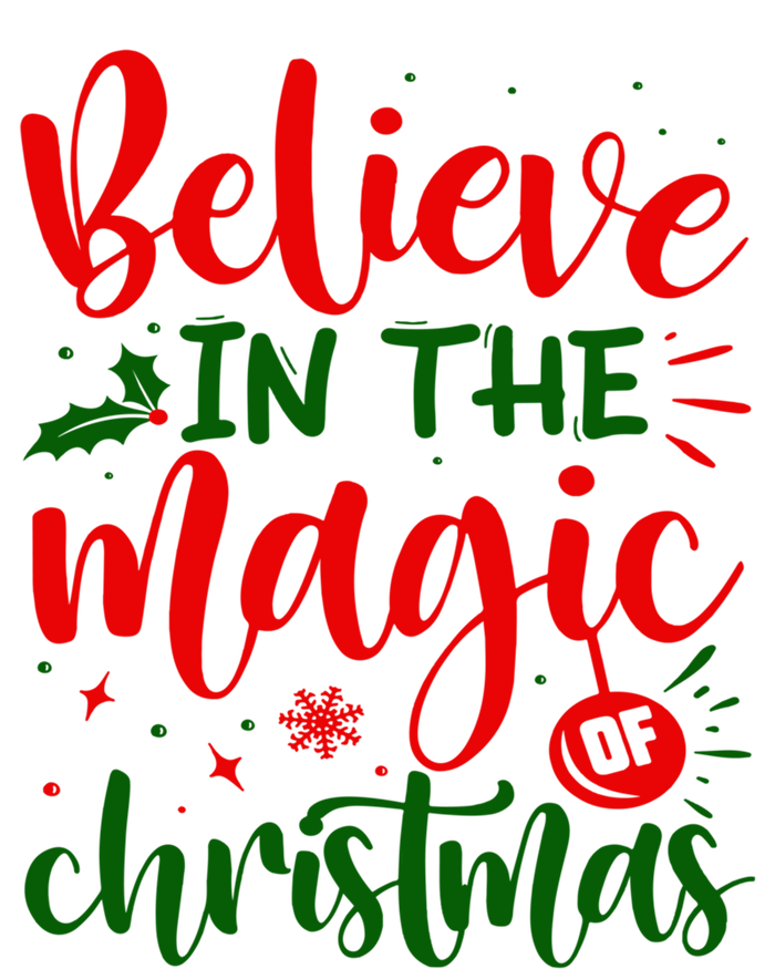 Funny Vintage Believe In The Magic Of Christmas Funny Gift T-Shirt