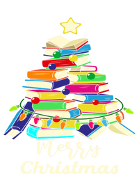 Book Lover Christmas Tree Library Book Xmas Tree Gift T-Shirt